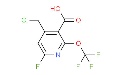 AM168865 | 1804622-78-3 | 4-(Chloromethyl)-6-fluoro-2-(trifluoromethoxy)pyridine-3-carboxylic acid