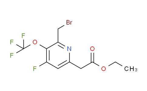 AM168866 | 1804331-45-0 | Ethyl 2-(bromomethyl)-4-fluoro-3-(trifluoromethoxy)pyridine-6-acetate