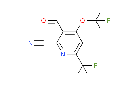 AM168868 | 1806254-89-6 | 2-Cyano-4-(trifluoromethoxy)-6-(trifluoromethyl)pyridine-3-carboxaldehyde