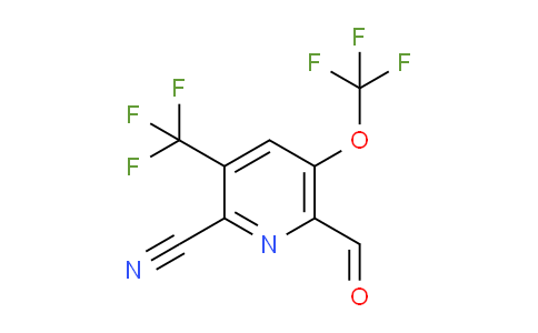AM168869 | 1803666-39-8 | 2-Cyano-5-(trifluoromethoxy)-3-(trifluoromethyl)pyridine-6-carboxaldehyde