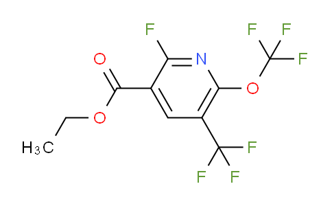 AM168874 | 1804621-03-1 | Ethyl 2-fluoro-6-(trifluoromethoxy)-5-(trifluoromethyl)pyridine-3-carboxylate