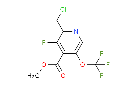 AM168875 | 1806016-81-8 | Methyl 2-(chloromethyl)-3-fluoro-5-(trifluoromethoxy)pyridine-4-carboxylate