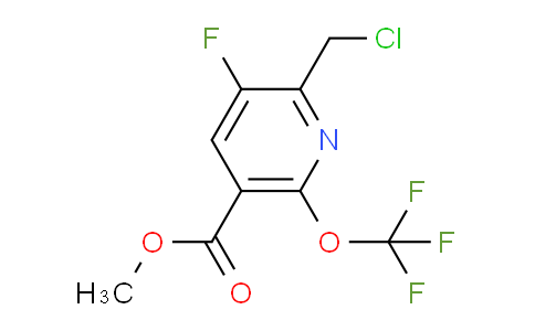 AM168877 | 1803681-29-9 | Methyl 2-(chloromethyl)-3-fluoro-6-(trifluoromethoxy)pyridine-5-carboxylate