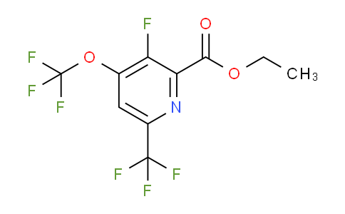 AM168880 | 1806722-77-9 | Ethyl 3-fluoro-4-(trifluoromethoxy)-6-(trifluoromethyl)pyridine-2-carboxylate