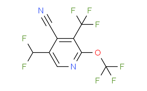 AM168891 | 1804660-86-3 | 4-Cyano-5-(difluoromethyl)-2-(trifluoromethoxy)-3-(trifluoromethyl)pyridine