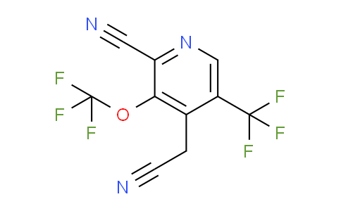 AM168895 | 1804330-21-9 | 2-Cyano-3-(trifluoromethoxy)-5-(trifluoromethyl)pyridine-4-acetonitrile