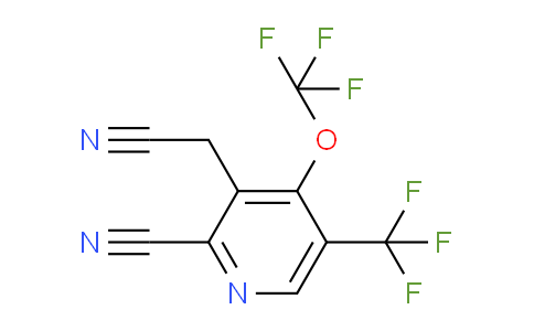 AM168900 | 1804664-52-5 | 2-Cyano-4-(trifluoromethoxy)-5-(trifluoromethyl)pyridine-3-acetonitrile