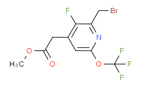 AM168903 | 1803703-70-9 | Methyl 2-(bromomethyl)-3-fluoro-6-(trifluoromethoxy)pyridine-4-acetate