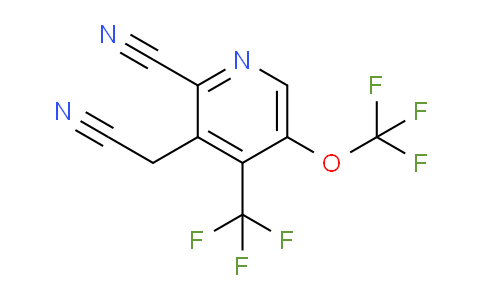 AM168905 | 1806076-95-8 | 2-Cyano-5-(trifluoromethoxy)-4-(trifluoromethyl)pyridine-3-acetonitrile