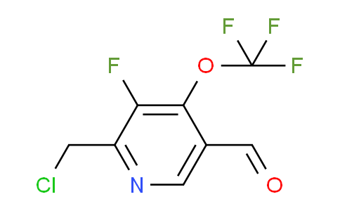 AM168906 | 1806154-34-6 | 2-(Chloromethyl)-3-fluoro-4-(trifluoromethoxy)pyridine-5-carboxaldehyde