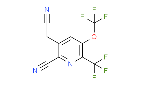 AM168907 | 1804779-77-8 | 2-Cyano-5-(trifluoromethoxy)-6-(trifluoromethyl)pyridine-3-acetonitrile