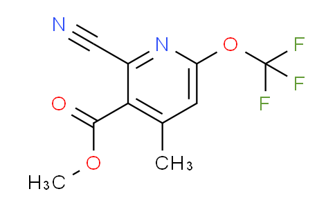 AM168908 | 1806253-62-2 | Methyl 2-cyano-4-methyl-6-(trifluoromethoxy)pyridine-3-carboxylate