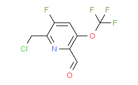 AM168909 | 1804316-87-7 | 2-(Chloromethyl)-3-fluoro-5-(trifluoromethoxy)pyridine-6-carboxaldehyde