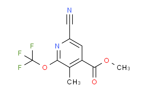 AM168910 | 1804397-39-4 | Methyl 6-cyano-3-methyl-2-(trifluoromethoxy)pyridine-4-carboxylate