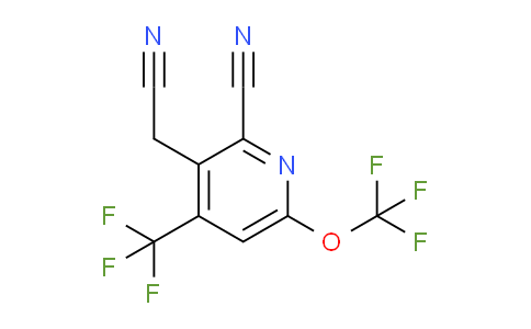 AM168911 | 1804708-83-5 | 2-Cyano-6-(trifluoromethoxy)-4-(trifluoromethyl)pyridine-3-acetonitrile