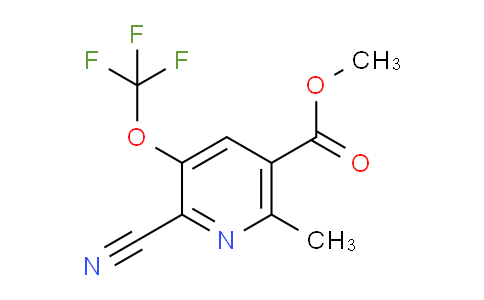 AM168914 | 1804340-36-0 | Methyl 2-cyano-6-methyl-3-(trifluoromethoxy)pyridine-5-carboxylate