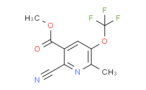 AM168915 | 1806210-18-3 | Methyl 2-cyano-6-methyl-5-(trifluoromethoxy)pyridine-3-carboxylate