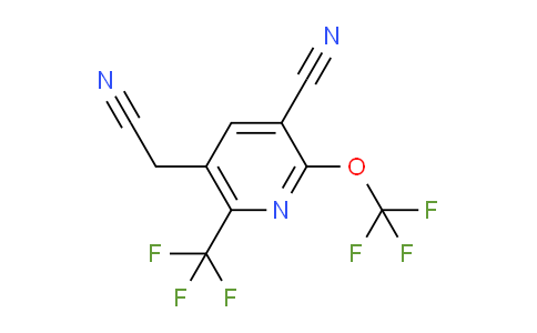 AM168917 | 1804304-38-8 | 3-Cyano-2-(trifluoromethoxy)-6-(trifluoromethyl)pyridine-5-acetonitrile
