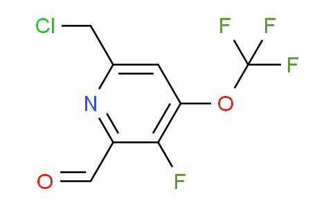 AM168918 | 1806154-51-7 | 6-(Chloromethyl)-3-fluoro-4-(trifluoromethoxy)pyridine-2-carboxaldehyde