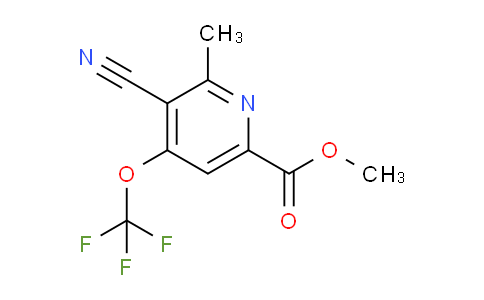 AM168919 | 1804397-58-7 | Methyl 3-cyano-2-methyl-4-(trifluoromethoxy)pyridine-6-carboxylate