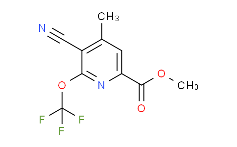 AM168921 | 1806075-51-3 | Methyl 3-cyano-4-methyl-2-(trifluoromethoxy)pyridine-6-carboxylate