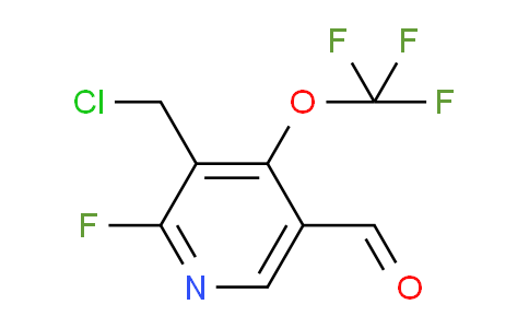 AM168922 | 1804622-48-7 | 3-(Chloromethyl)-2-fluoro-4-(trifluoromethoxy)pyridine-5-carboxaldehyde