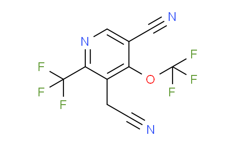 AM168927 | 1804310-98-2 | 5-Cyano-4-(trifluoromethoxy)-2-(trifluoromethyl)pyridine-3-acetonitrile