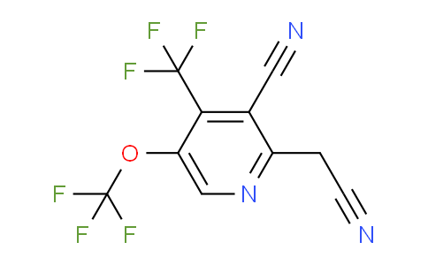 AM168929 | 1804311-10-1 | 3-Cyano-5-(trifluoromethoxy)-4-(trifluoromethyl)pyridine-2-acetonitrile