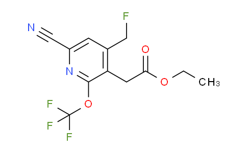 AM168931 | 1804806-90-3 | Ethyl 6-cyano-4-(fluoromethyl)-2-(trifluoromethoxy)pyridine-3-acetate