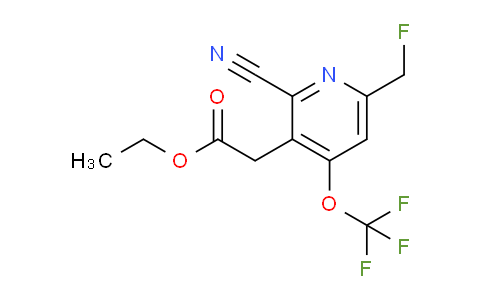 AM168936 | 1806163-59-6 | Ethyl 2-cyano-6-(fluoromethyl)-4-(trifluoromethoxy)pyridine-3-acetate