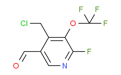 AM168939 | 1804808-39-6 | 4-(Chloromethyl)-2-fluoro-3-(trifluoromethoxy)pyridine-5-carboxaldehyde