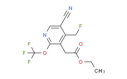 AM168942 | 1805928-73-7 | Ethyl 5-cyano-4-(fluoromethyl)-2-(trifluoromethoxy)pyridine-3-acetate
