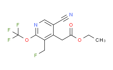 AM168945 | 1804342-49-1 | Ethyl 5-cyano-3-(fluoromethyl)-2-(trifluoromethoxy)pyridine-4-acetate