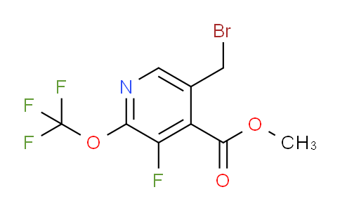 AM168946 | 1804643-20-6 | Methyl 5-(bromomethyl)-3-fluoro-2-(trifluoromethoxy)pyridine-4-carboxylate