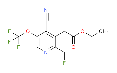 AM168947 | 1804621-96-2 | Ethyl 4-cyano-2-(fluoromethyl)-5-(trifluoromethoxy)pyridine-3-acetate
