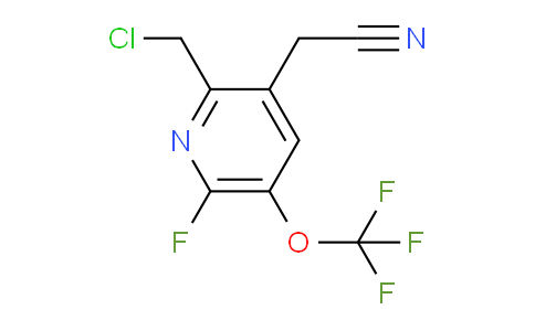 AM168949 | 1806720-30-8 | 2-(Chloromethyl)-6-fluoro-5-(trifluoromethoxy)pyridine-3-acetonitrile