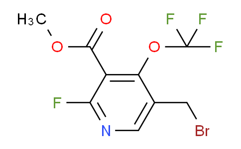 AM168955 | 1804317-28-9 | Methyl 5-(bromomethyl)-2-fluoro-4-(trifluoromethoxy)pyridine-3-carboxylate