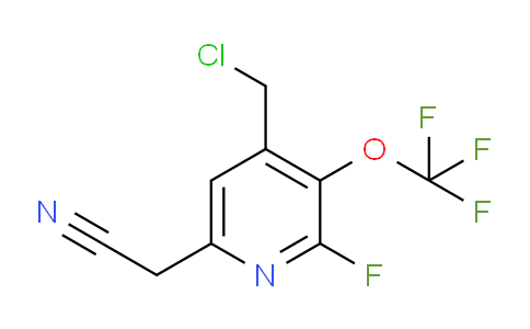 AM168962 | 1804332-65-7 | 4-(Chloromethyl)-2-fluoro-3-(trifluoromethoxy)pyridine-6-acetonitrile