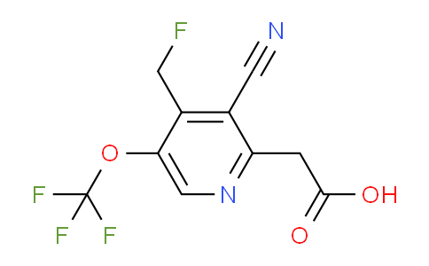 AM168965 | 1806163-17-6 | 3-Cyano-4-(fluoromethyl)-5-(trifluoromethoxy)pyridine-2-acetic acid