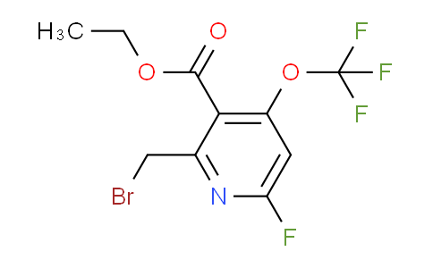 AM168969 | 1804818-49-2 | Ethyl 2-(bromomethyl)-6-fluoro-4-(trifluoromethoxy)pyridine-3-carboxylate
