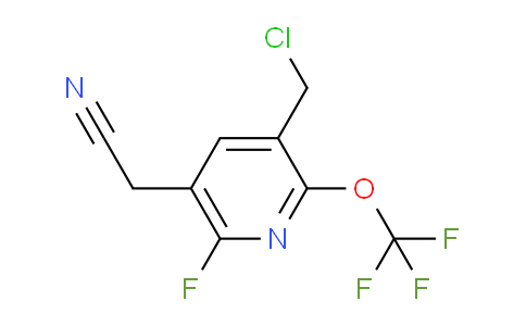 AM168971 | 1803945-44-9 | 3-(Chloromethyl)-6-fluoro-2-(trifluoromethoxy)pyridine-5-acetonitrile