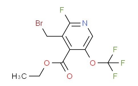 AM168973 | 1804746-62-0 | Ethyl 3-(bromomethyl)-2-fluoro-5-(trifluoromethoxy)pyridine-4-carboxylate