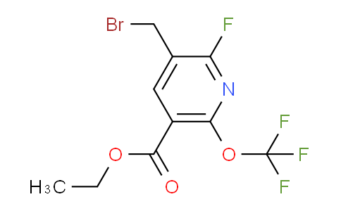 AM168975 | 1803942-93-9 | Ethyl 3-(bromomethyl)-2-fluoro-6-(trifluoromethoxy)pyridine-5-carboxylate