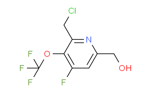 AM168976 | 1806153-95-6 | 2-(Chloromethyl)-4-fluoro-3-(trifluoromethoxy)pyridine-6-methanol