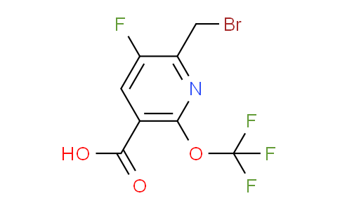 AM168979 | 1804320-97-5 | 2-(Bromomethyl)-3-fluoro-6-(trifluoromethoxy)pyridine-5-carboxylic acid