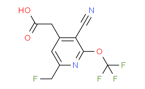 AM168984 | 1803665-50-0 | 3-Cyano-6-(fluoromethyl)-2-(trifluoromethoxy)pyridine-4-acetic acid