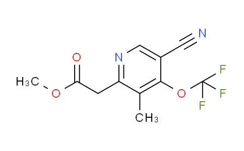 AM168985 | 1804785-11-2 | Methyl 5-cyano-3-methyl-4-(trifluoromethoxy)pyridine-2-acetate