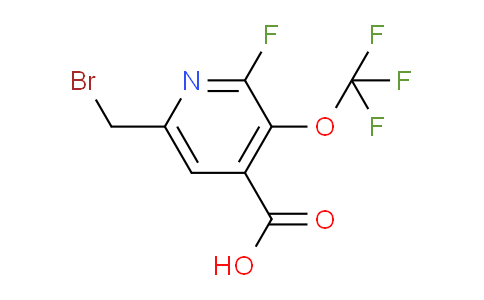 AM168986 | 1804643-04-6 | 6-(Bromomethyl)-2-fluoro-3-(trifluoromethoxy)pyridine-4-carboxylic acid
