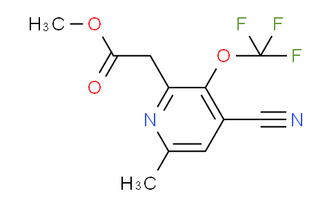 AM168989 | 1804703-94-3 | Methyl 4-cyano-6-methyl-3-(trifluoromethoxy)pyridine-2-acetate