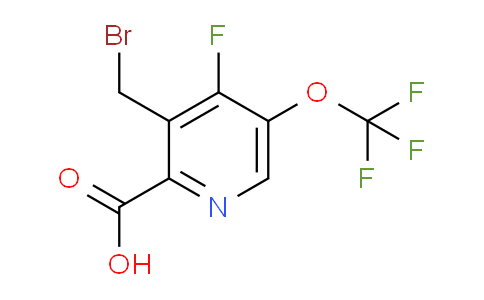 AM168990 | 1803703-38-9 | 3-(Bromomethyl)-4-fluoro-5-(trifluoromethoxy)pyridine-2-carboxylic acid